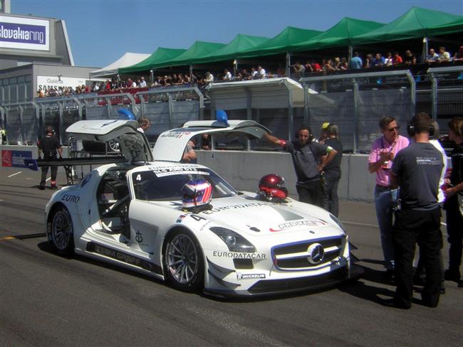 Martin Matzke opt okus ampiont FIA GT3 a to o vkendu na Slovakiaringu