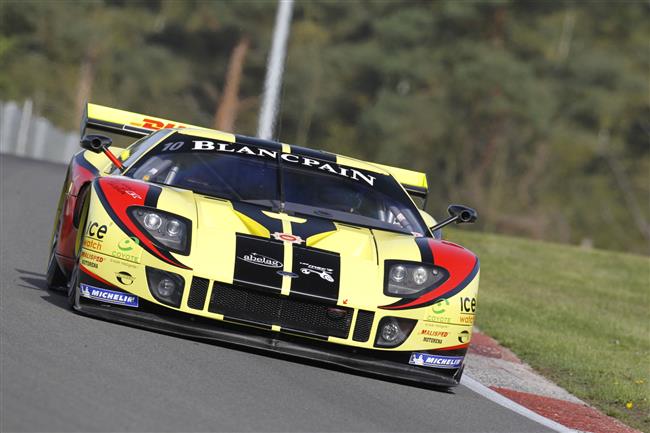 FIA GT1 v belgickm Zolderu: Oba  Fordy GT vyadila vzjemn kolize