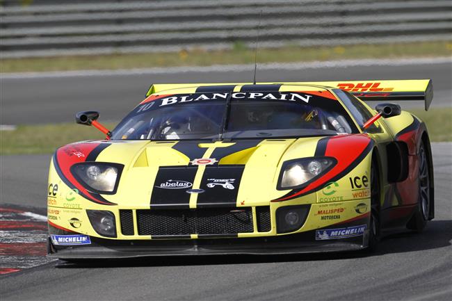 FIA GT1 v belgickm Zolderu: Oba  Fordy GT vyadila vzjemn kolize