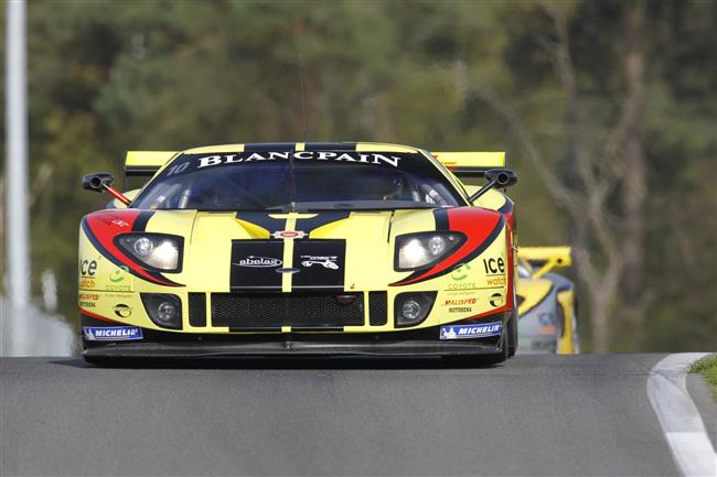 Martin Matzke s Fordem GT při FIA GT1 v Zolderu 2011, foto týmu