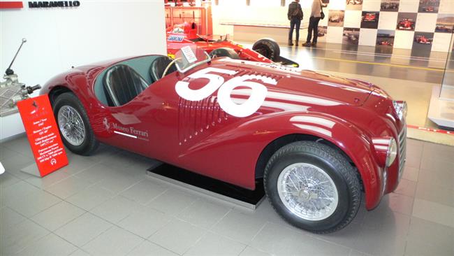 Nahlédnutí do Muzea Ferrari