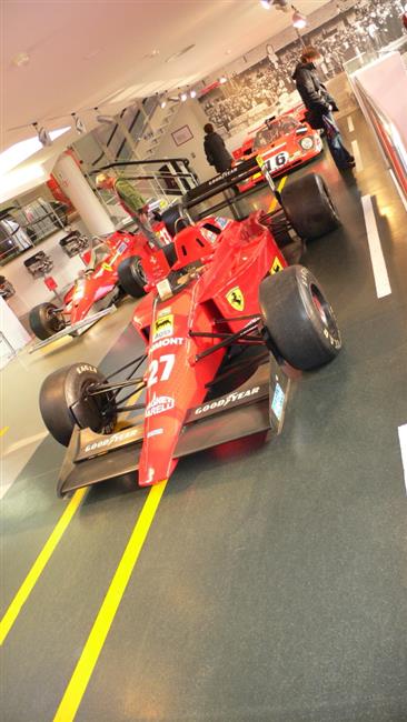 Nahlédnutí do Muzea Ferrari