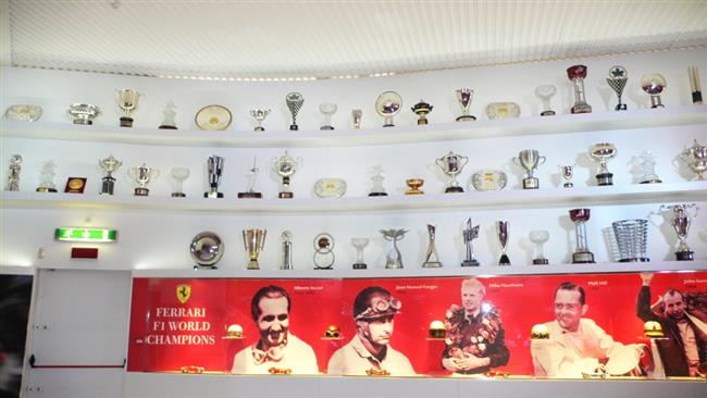 Nahlédnutí do Muzea Ferrari