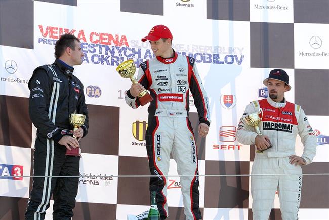 Premiéra Petra Fulína za volantem DTM na Slovakiaringu