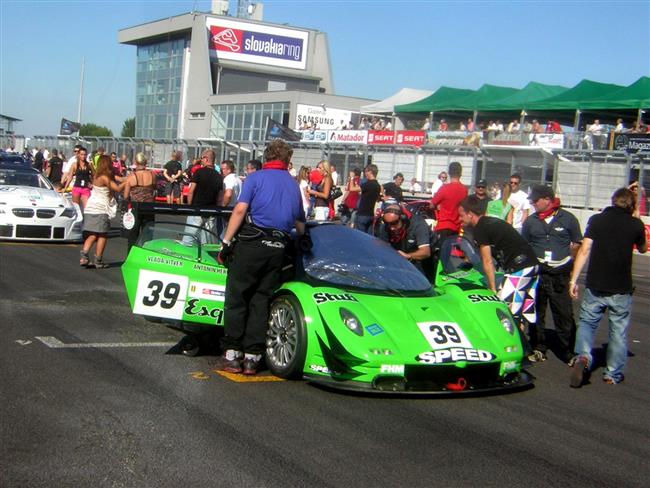 Slovakiaring a velmi slun obsazen zvody D4 - atmosfra