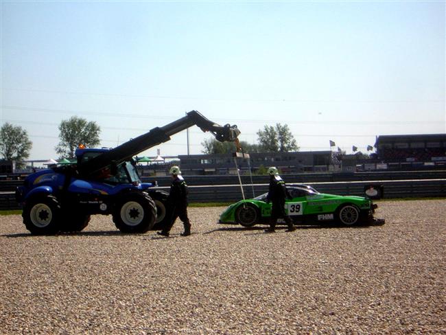 Slovakiaring a velmi slun obsazen zvody D4 - atmosfra