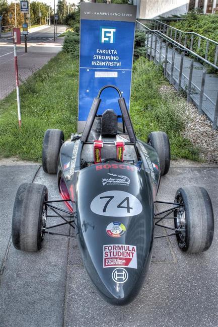 Formule Student vyrobená týmem VUT Brno