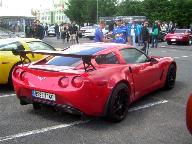 Sraz Chevrolet pi pleitosti WTCC 2011 v Brn