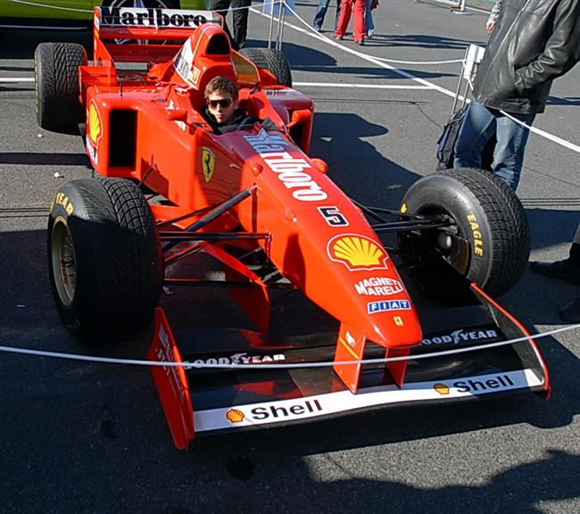 A1GP Brno 2007 - Schumiho F1 Ferrari, foto BPA Martin Straka