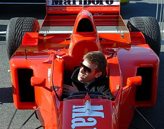 A1GP Brno 2007 - Schumiho F1 Ferrari, foto BPA Martin Straka