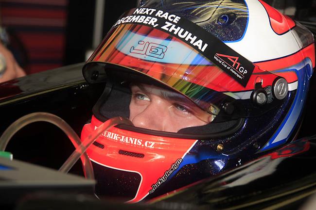 A1GP, Erik Janiš v Malajsii 2007, foto BPA a A1GP