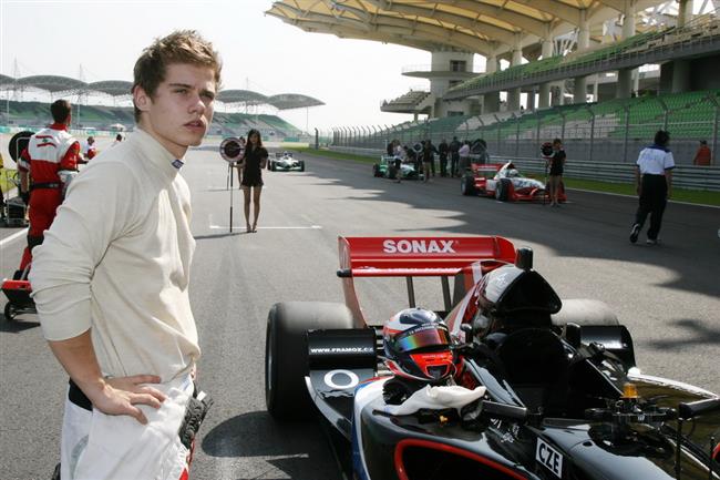 A1GP, Erik Janiš v Malajsii 2007, foto BPA a A1GP