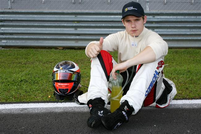 A1GP, Erik Janiš v Malajsii 2007, foto BPA a A1GP