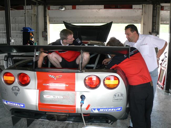 FIA GT - testy  Corvetty GT3 tmu MM