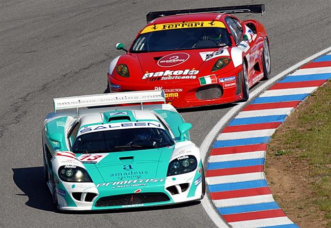 FIA GT Brno 2007 kvalifikace a Tom Enge se Sallenem, foto BPA M.Straka
