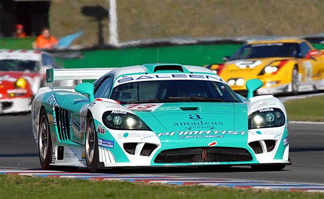 FIA GT Brno 2007 kvalifikace a Tomáš Enge se Sallenem, foto BPA M.Straka