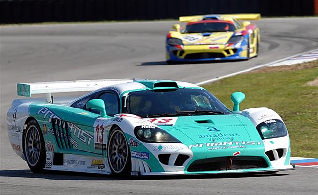 FIA GT Brno 2007 kvalifikace a Tomáš Enge se Sallenem, foto BPA M.Straka