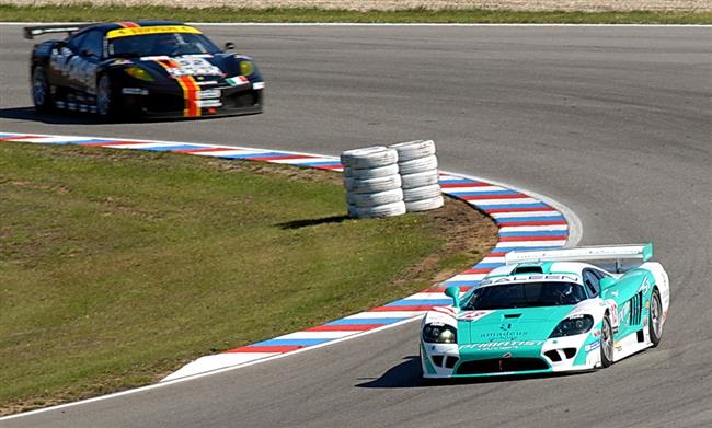 FIA GT Brno 2007 kvalifikace a Tom Enge se Sallenem, foto BPA M.Straka