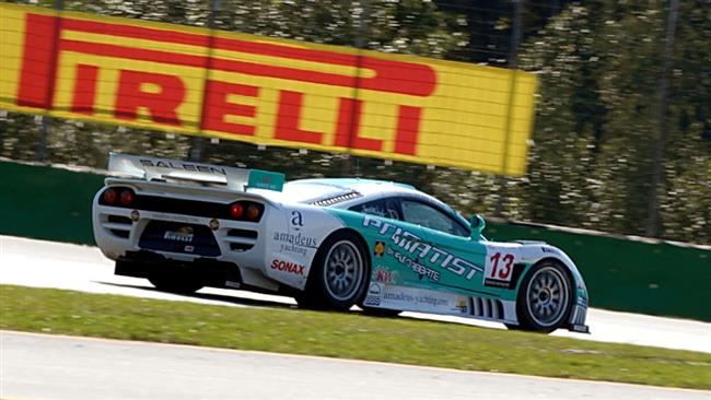 FIA GT Brno 2007 kvalifikace a Tomáš Enge se Sallenem, foto BPA M.Straka