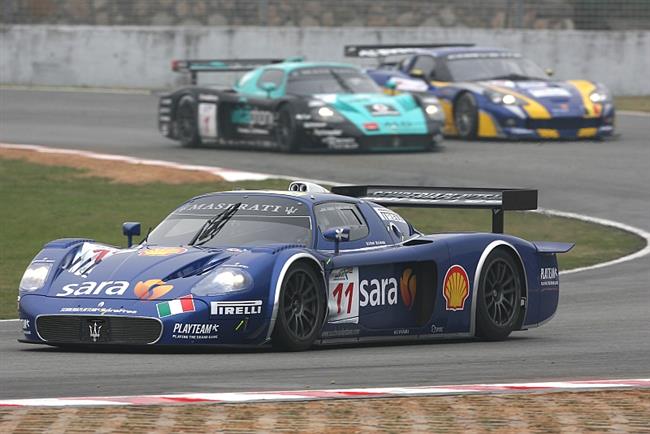 Mansell za Scuderia Ecosse ve FIA GT v Silverstonu