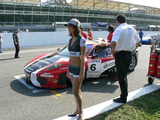 FIA GT2007 - Monza, MM Racing na zkouku s Ferrari, foto tmu