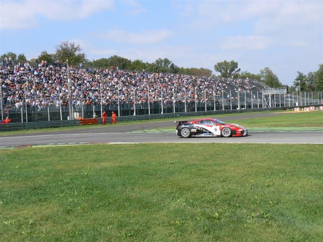 FIA GT2007 - Monza, MM Racing na zkouku s Ferrari, foto tmu