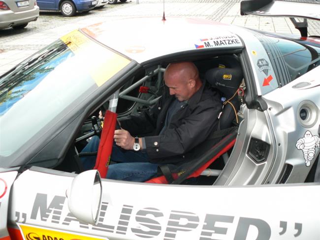 Tým MM a jeho Corveta GT3 na TK, foto K. Kubeš