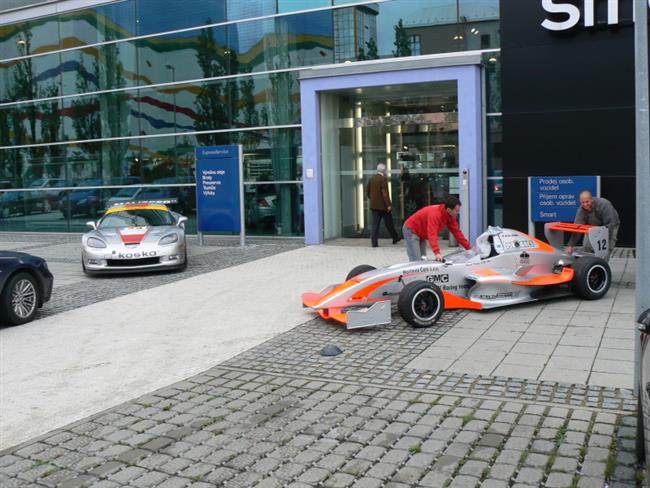 Tým MM a jeho Corveta GT3 na TK, foto K. Kubeš
