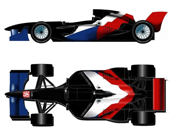Česká formule A1GP v nových barvách , foto BPA, P. Frýba