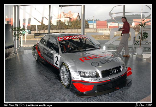 Jan Kopeck opt na okruzch ! V Brn s Audi A4 DTM !!