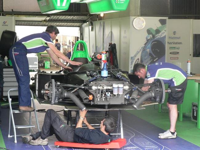 esk barvy v Le Mans budou reprezentovat nejen nai jezdci, ale tak spolenost CaseLiner