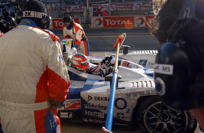 24h Le Mans - Spyker tmu Jarka Janie nedojel