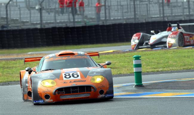 24h Le Mans - Spyker tmu Jarka Janie nedojel