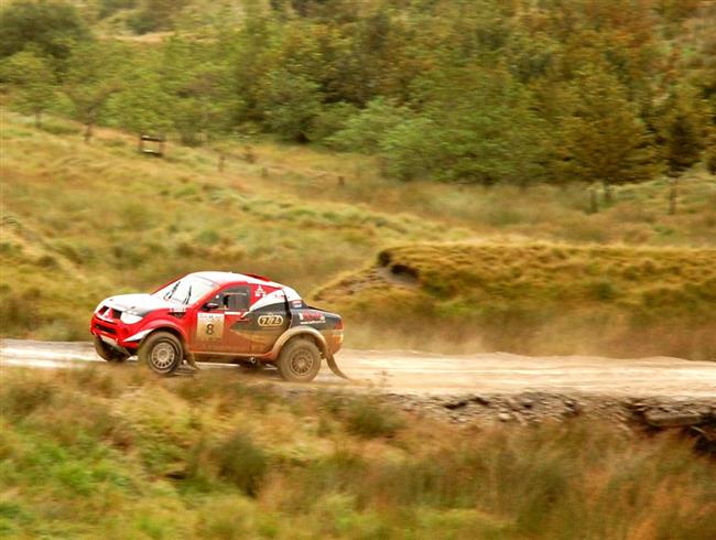 Baja GB 2007 a vítězná posádka Zapletal Janáček, foto týmu