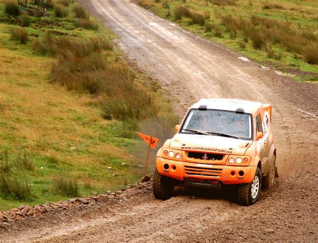 Baja GB 2007 a vítězná posádka Zapletal Janáček, foto týmu