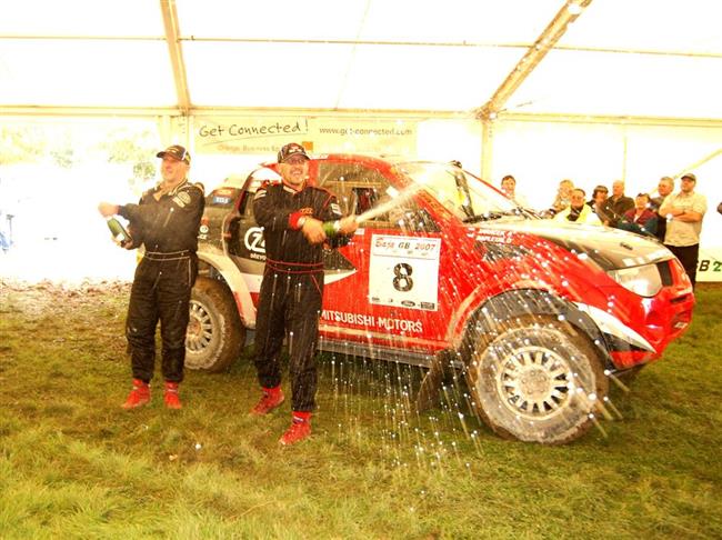Baja GB 2007 a vítězná posádka Zapletal Janáček, foto týmu