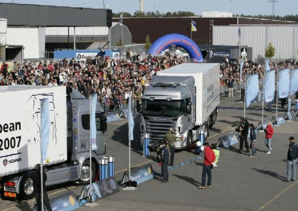 Finle celoevropsk soute o nejlepho truckera 2007