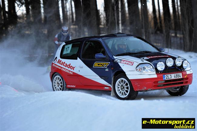 Vydařený Krkonošský pohár v autoskijöringu ve Sklenařicích 2011