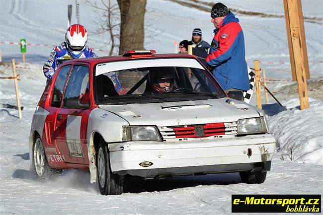 Vydaen Krkonosk pohr v autoskijringu ve Sklenaicch 2011