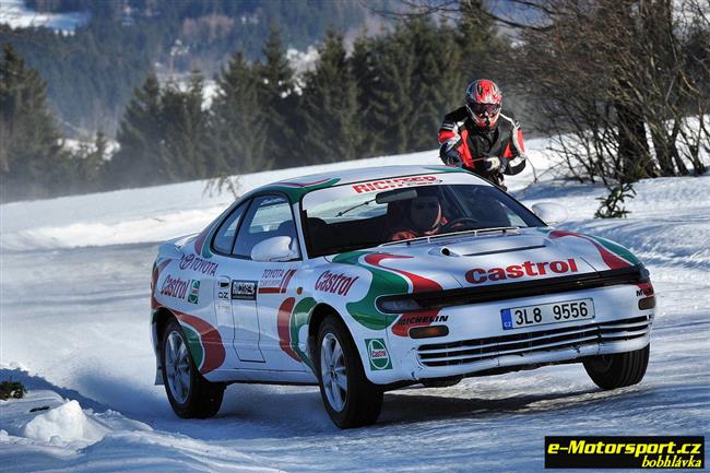 Vydařený Krkonošský pohár v autoskijöringu ve Sklenařicích 2011