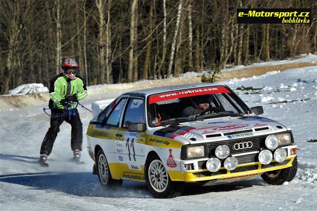 Vydařený Krkonošský pohár v autoskijöringu ve Sklenařicích 2011