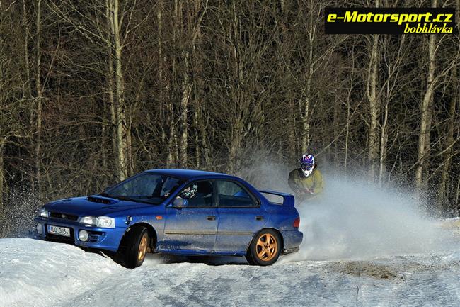 Vydaen Krkonosk pohr v autoskijringu ve Sklenaicch 2011