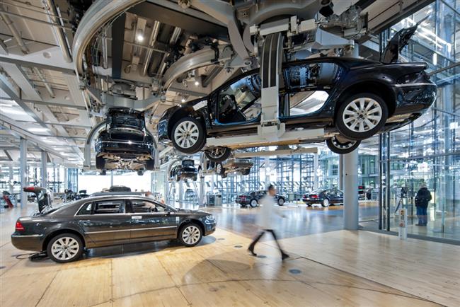 Sklenn manufaktura a VW