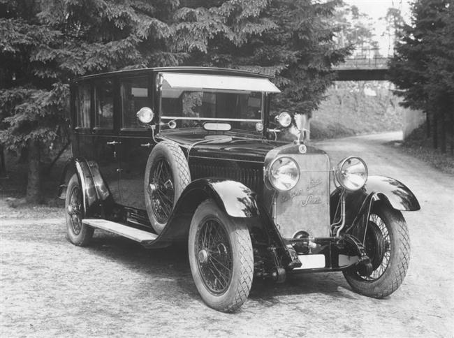 Ped 85 lety na silnice vyjel prvn osobn automobil s logem KODA : Hispano Suiza