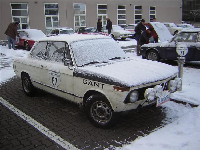 Winter trial 2011 a ranní  probuzení pod popraškem sněhu v Brně- atmosféra podruhé