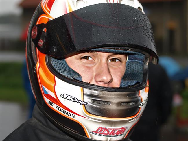 V letošním roce bude motokárista Forman pokračovat v týmu MS kart