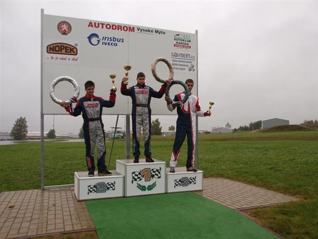 V letošním roce bude motokárista Forman pokračovat v týmu MS kart
