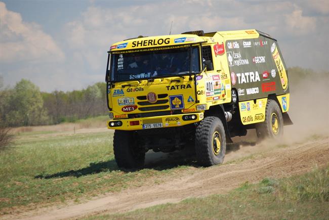 Odjezd Loprais Tatra Teamu na lednov Dakar 2009 se bl. Louen v Ostrav i v Praze