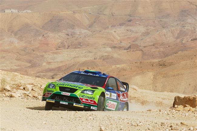 WRC 2008: Jordánská rallye objektivem Martina Viďourka