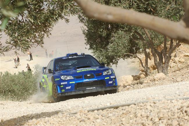 WRC 2008: Jordánská rallye objektivem Martina Viďourka